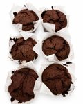 Gluten-Free, Dairy Free, Sourdough Double Chocolate Muffins - 6 Pack