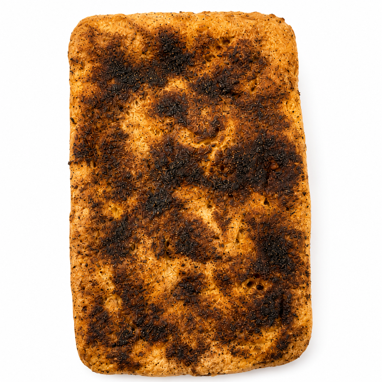 Gluten-free mushroom focaccia ￼