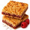 Gluten-Free Raspberry Coconut Squares - 6 Pack