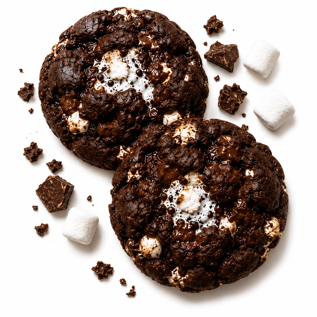 Gluten-Free Sourdough Rocky Road Cookies - 6 Pack